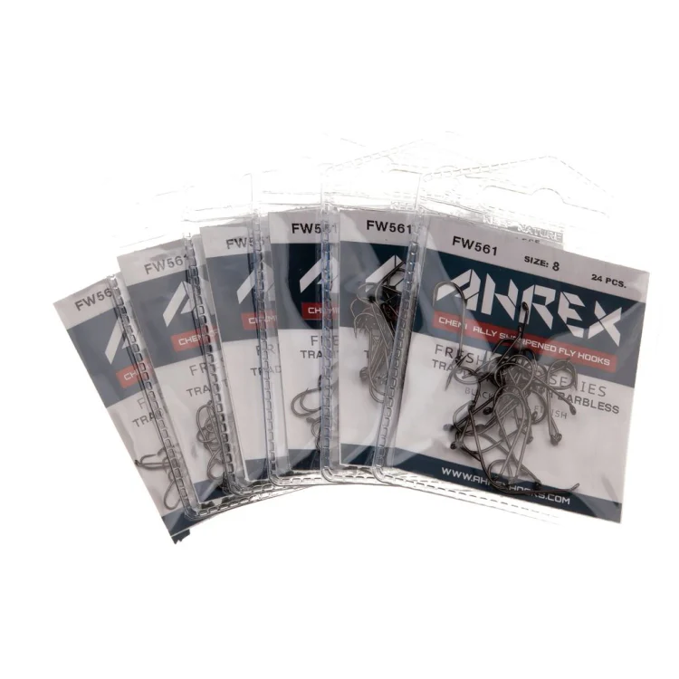 Ahrex FW561 Nymph Traditional Barbless Hooks - Image 3