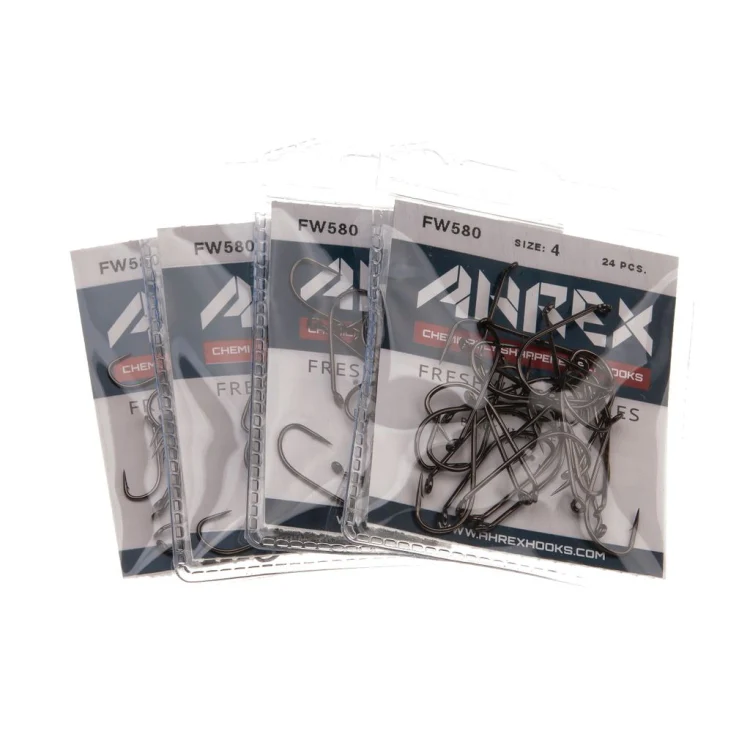 Ahrex FW580 Wet Fly Hook Barbed Hooks - Image 3