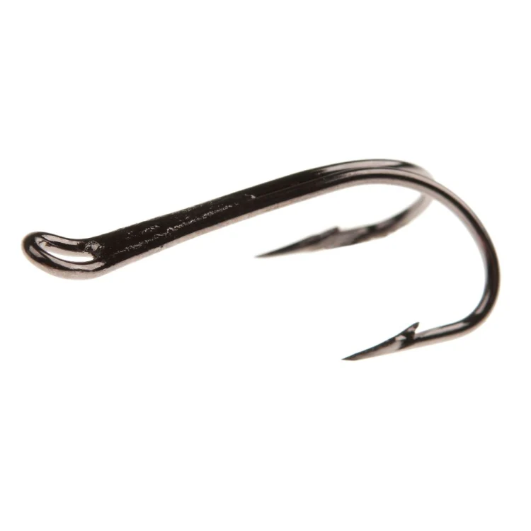 Ahrex HR428 Tying Double Hooks - Black Nickel - Image 2