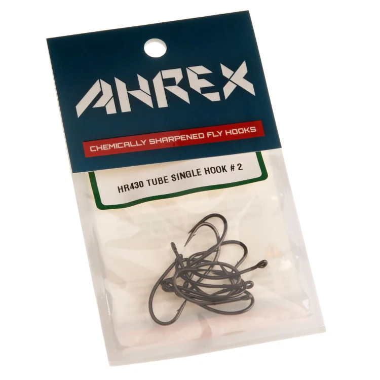 Ahrex HR430 Tube Single Hooks - Black Nickel - Image 2
