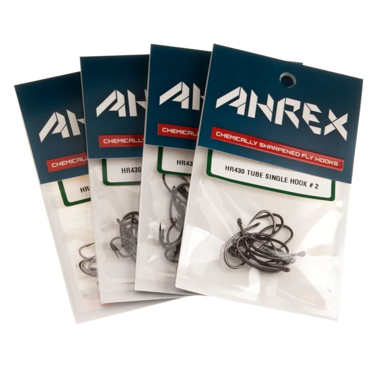 Ahrex HR430 Tube Single Hooks - Black Nickel - Image 3