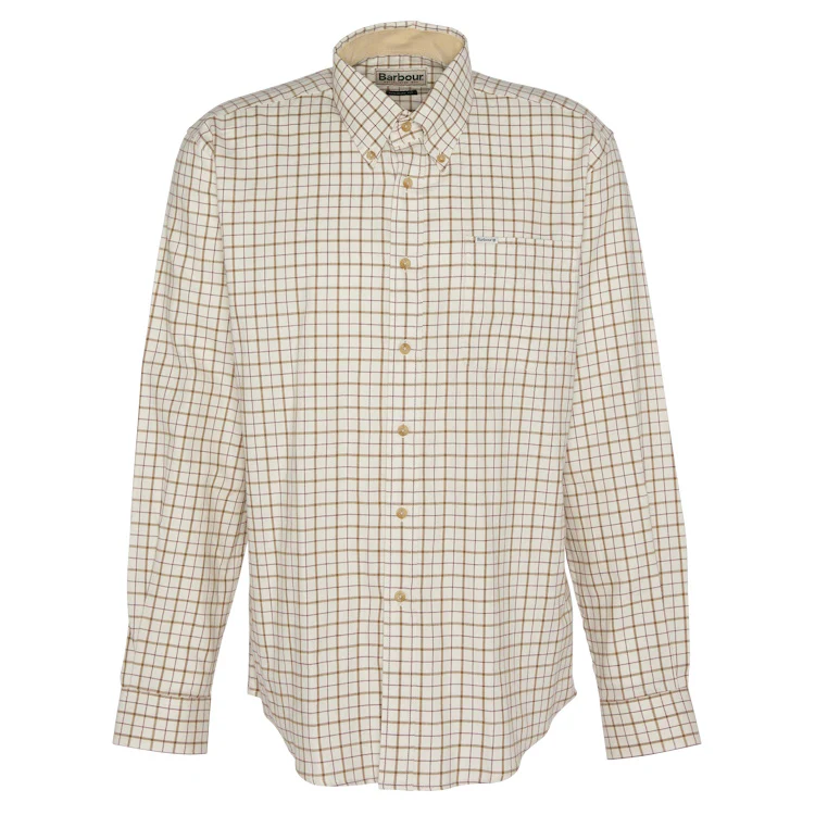 Barbour Bank Shirt - Merlot - Image 3