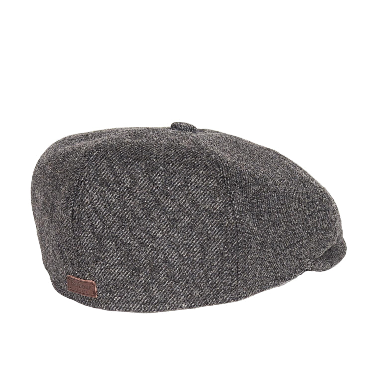 Barbour Claymore Bakerboy Cap - Charcoal Grey - Image 2