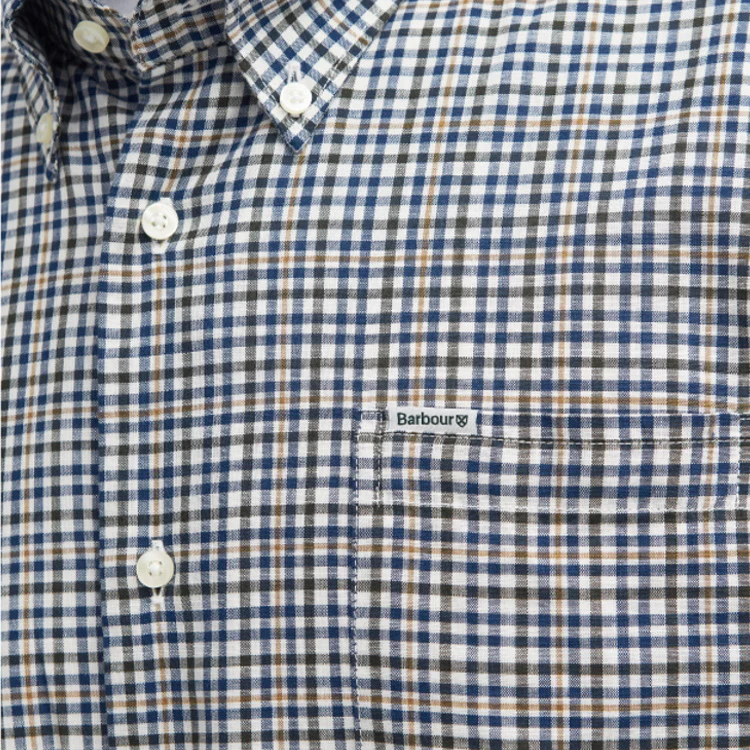 Barbour Durand Regular Fit Shirt - Olive - Image 6