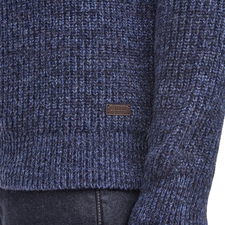 Barbour Horseford Crew Neck Sweater - Navy - Image 6