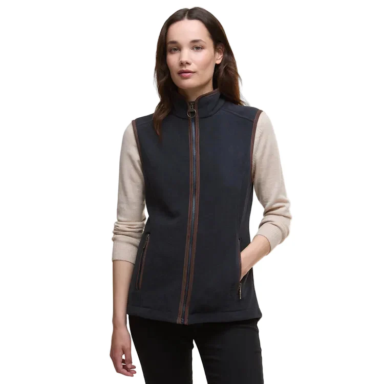Barbour Ladies Country Colton Fleece Gilet - Navy