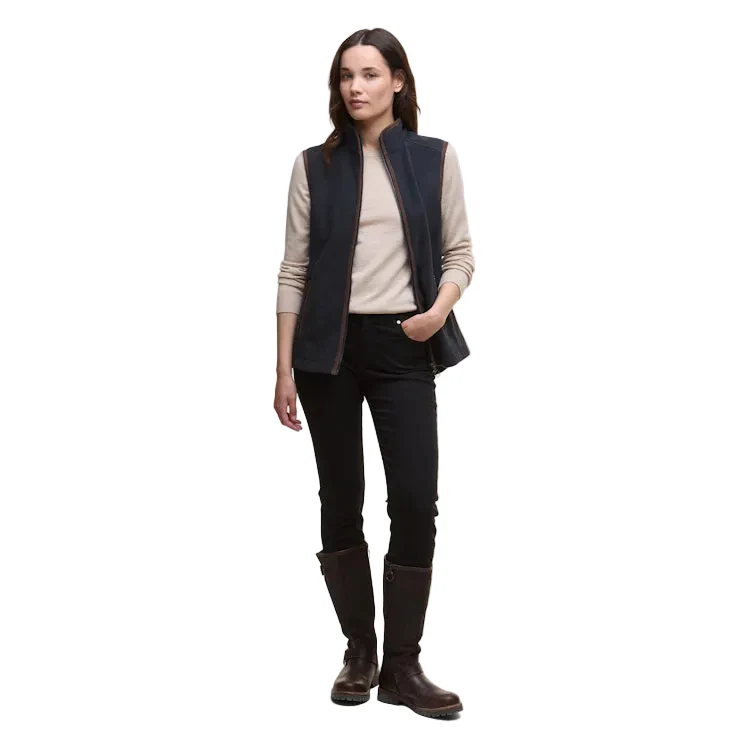 Barbour Ladies Country Colton Fleece Gilet - Navy - Image 4