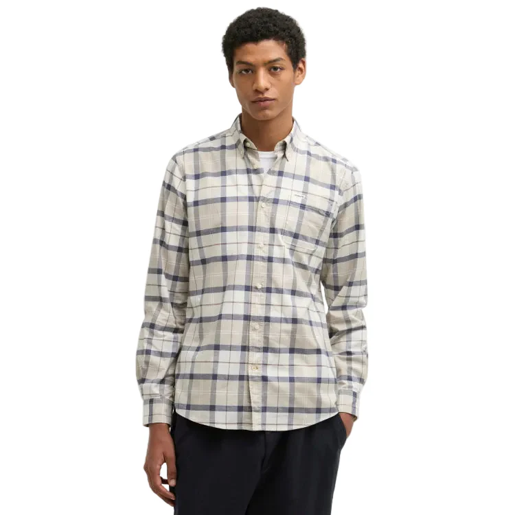 Barbour Lewis Tailored Shirt - Oban Mist Tartan - Image 2