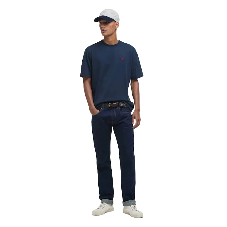 Barbour Sports Relaxed T-Shirt - Navy - Image 2