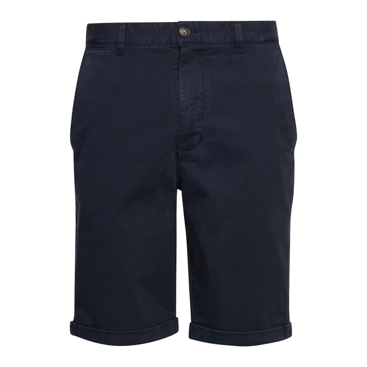 Barbour Washed Twill Chino Shorts - Dark Navy