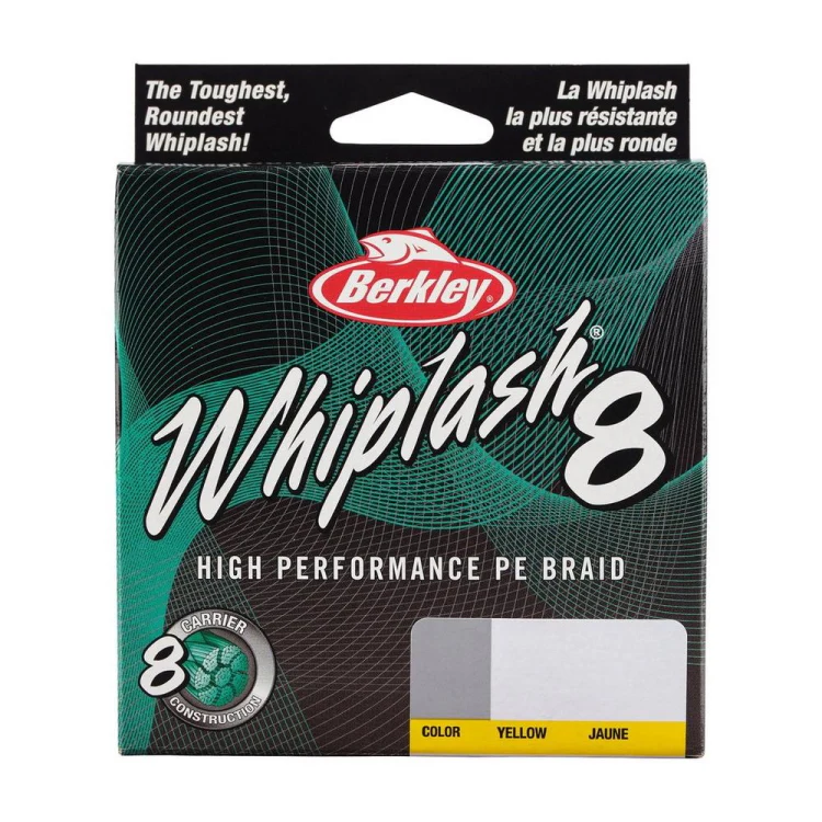 Berkley Whiplash 8 Braid - Yellow - 300m - Image 2