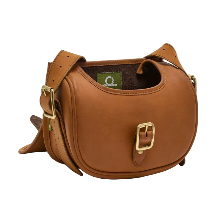 Chatham Antique Leather Cartridge Bag - Tan - Image 2