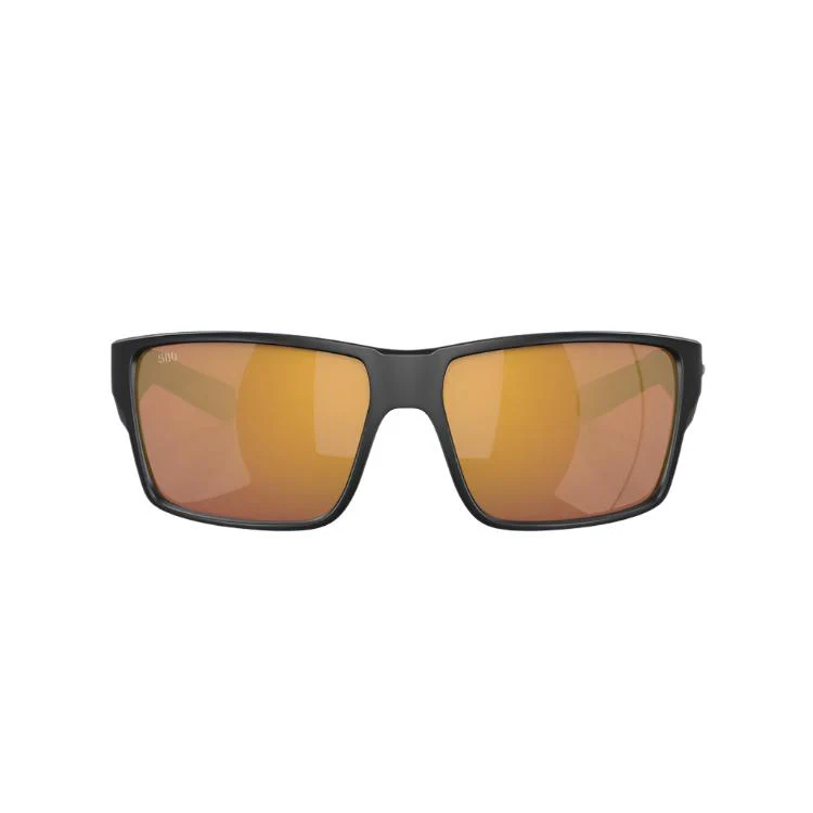 Costa Del Mar Reefton Pro Sunglasses - Matte Black Frame - Gold Mirror 580G Lens - Image 2