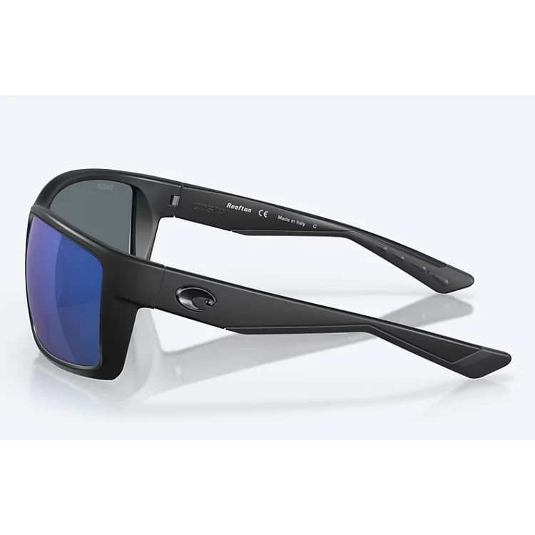 Costa Del Mar Reefton Sunglasses - Blackout Frame - Blue Mirror 580P Lens - Image 3