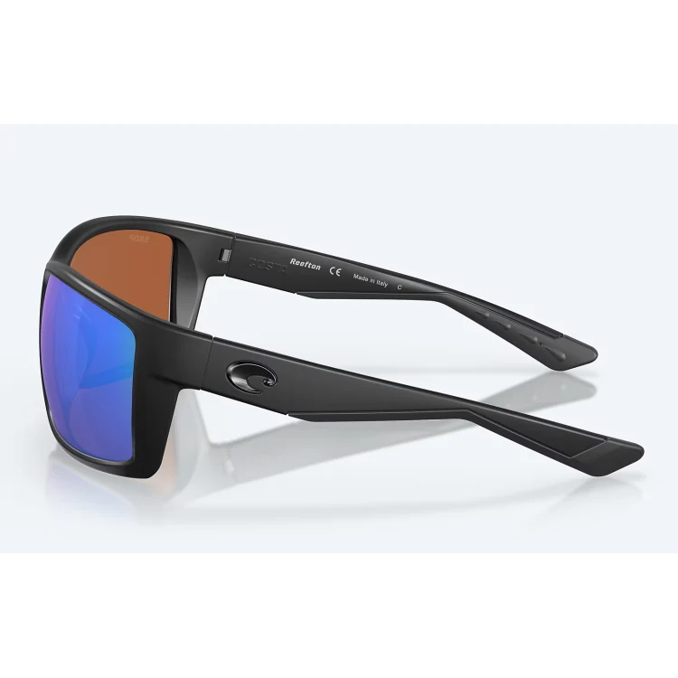 Costa Del Mar Reefton Sunglasses - Blackout Frame - Green Mirror 580P Lens - Image 3