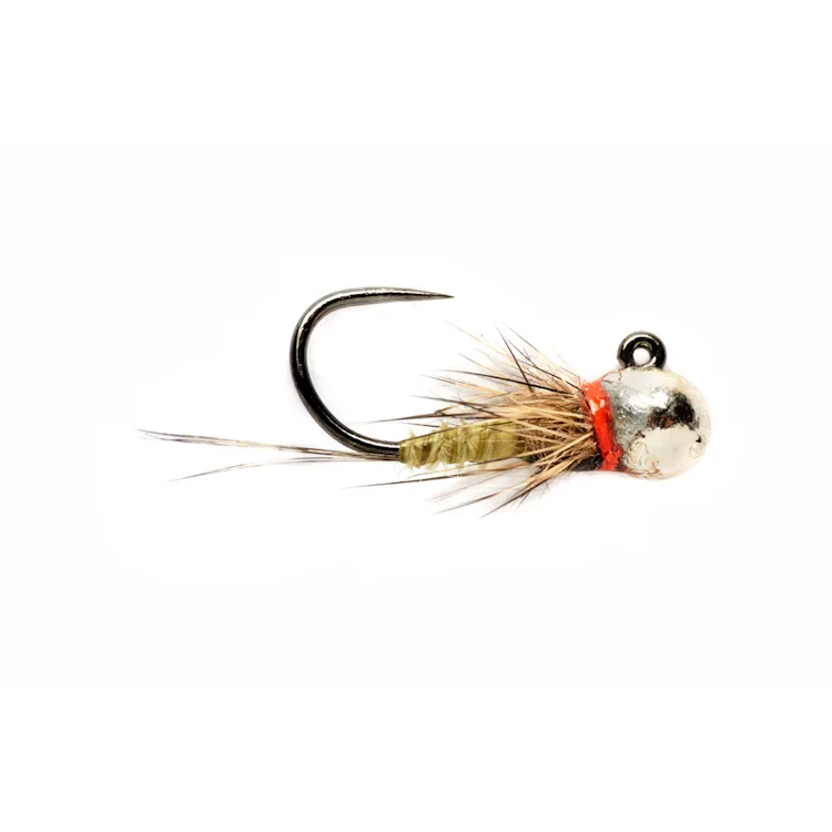 Croston's FMJ Light Olive Quill Barbless Fly