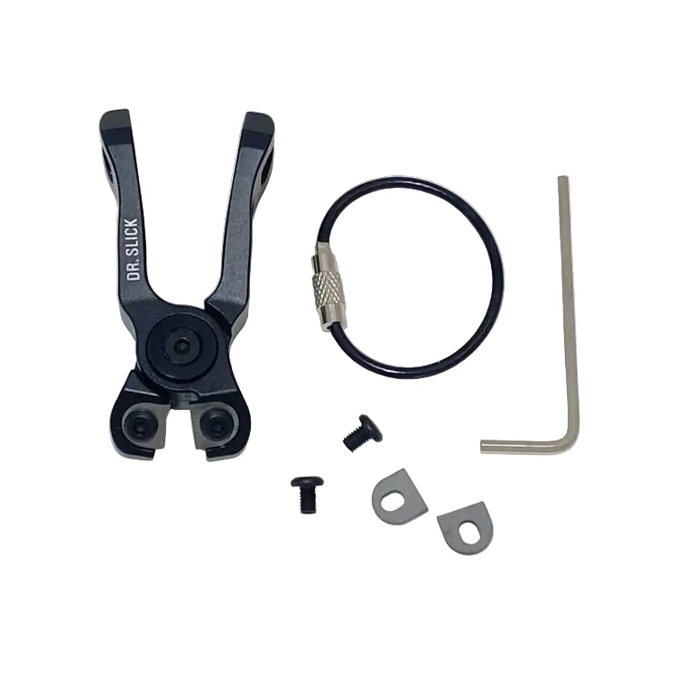 Dr. Slick Cyclone Nipper NATCB - Black Aluminium Frame