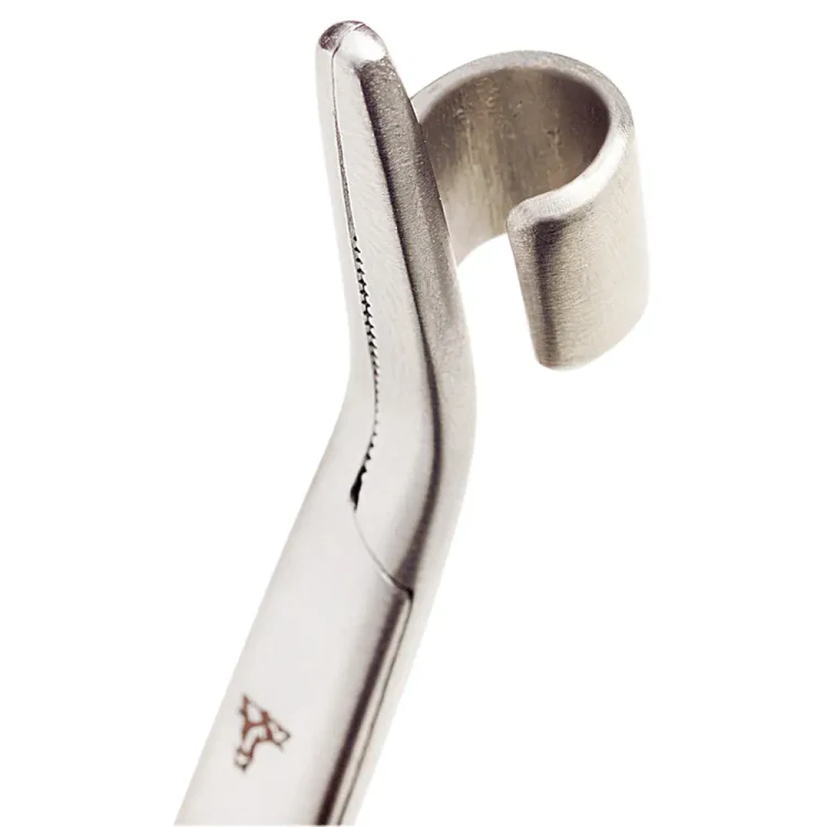 Dr. Slick Slick Release Mitten Scissor Clamp - 5in Gold Handles - 5mm ID Release Tube - Image 3