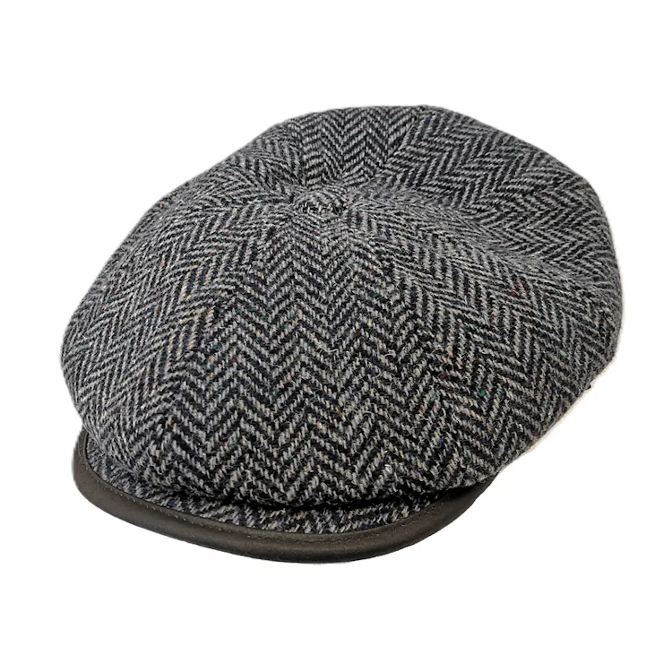 Failsworth Shelby Donegal Style Tweed Bakerboy Cap - Pattern 2578