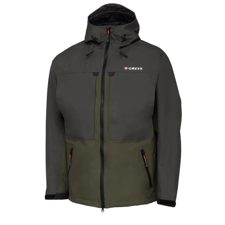 Greys Fin Fishing Jacket - Grey/Green