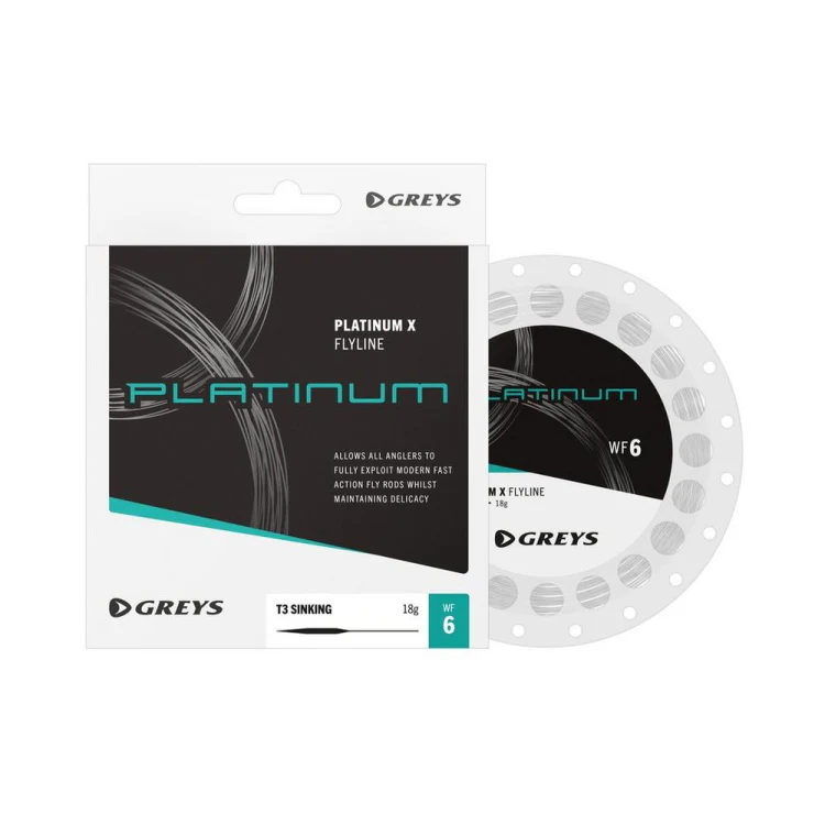 Greys Platinum X Fly Line - T3 Sink