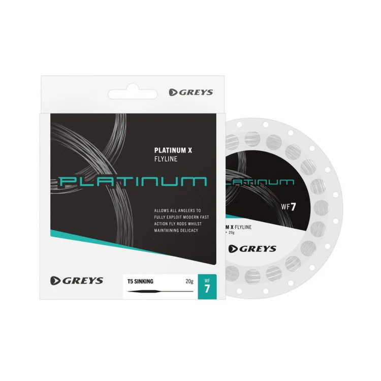 Greys Platinum X Fly Line - T5 Sink