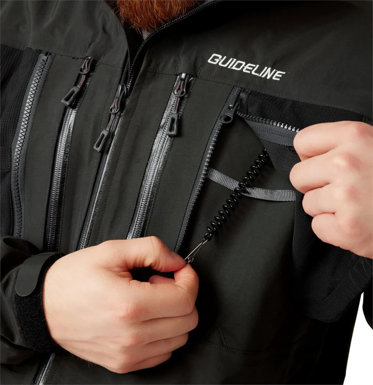 Guideline Laxa 2 Wading Jacket - Graphite - Image 5