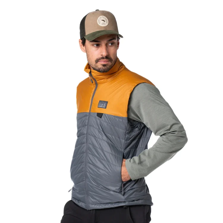 Guideline Loft 2.0 Vest - Dark Gold/Iron - Image 2