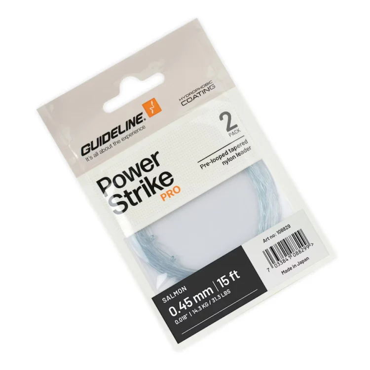 Guideline Power Strike Pro 15ft Salmon Leaders
