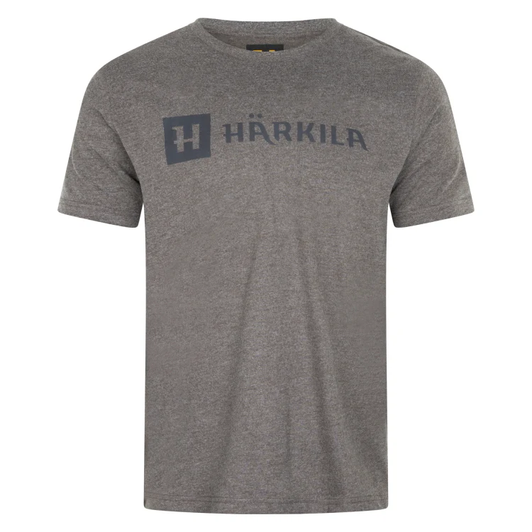 Harkila Identity S/S T-Shirt - Brown Melange