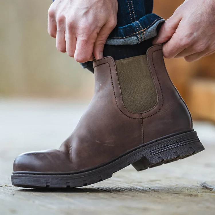 Hoggs of Fife Dalmeny Dealer Boots - Dark Brown - Image 2