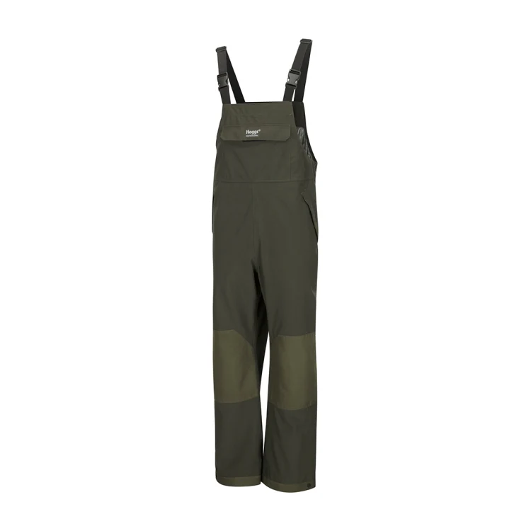 Hoggs of Fife Green King II Waterproof Bib and Brace - Green - 27in Leg