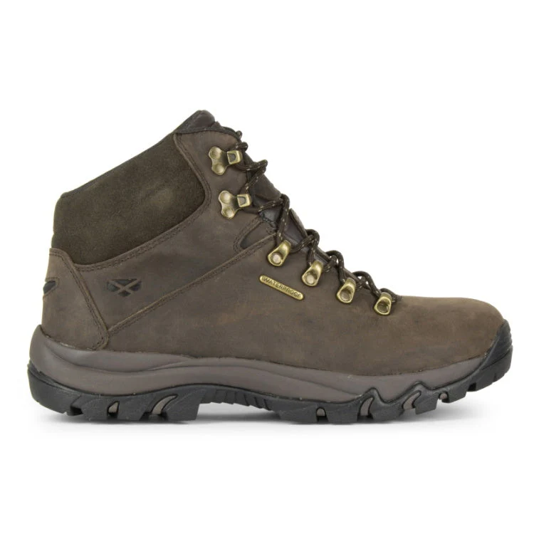 Hoggs of Fife Ladies Glencoe Waterproof Trek Boots - Brown - Image 2