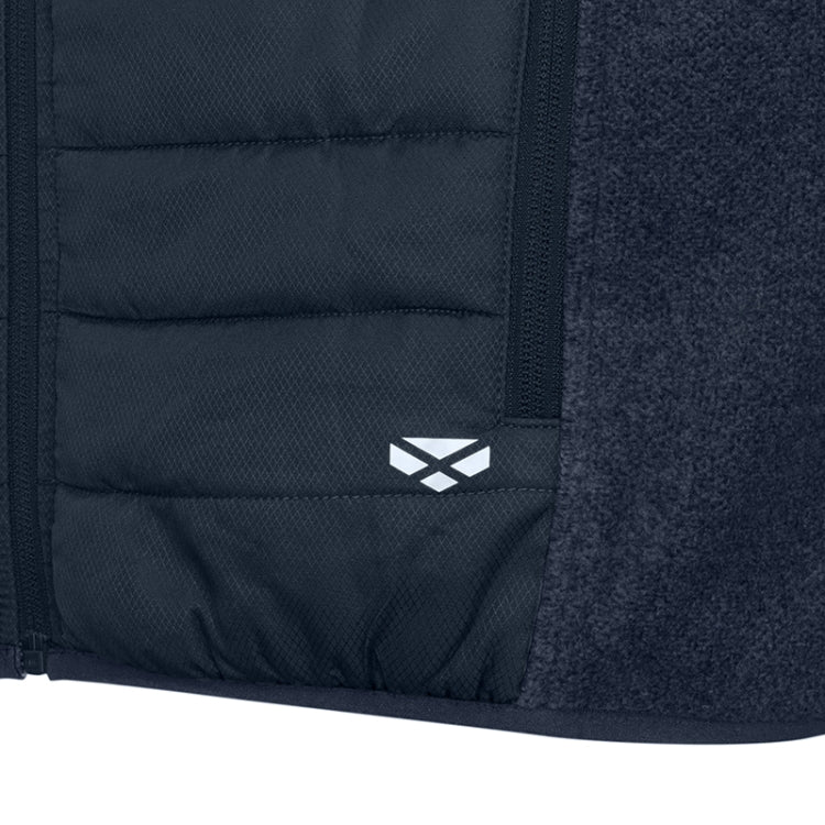 Hoggs of Fife Melville Hybrid Gilet - Midnight Navy - Image 3