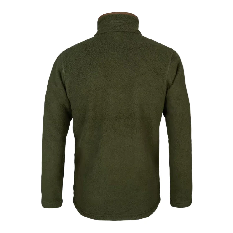 Jack Pyke 1/2 Zip Sherpa Fleece Pullover - Olive - Image 4