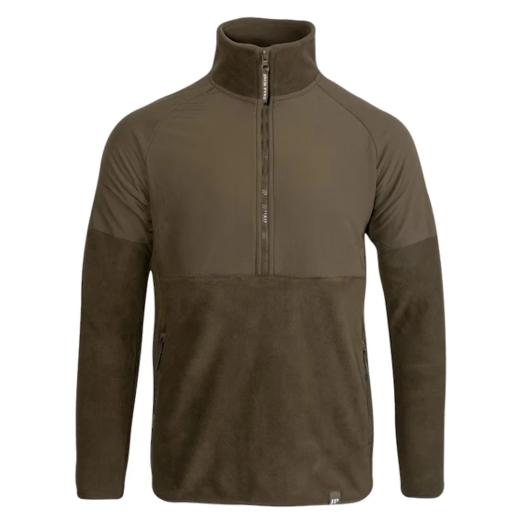 Jack Pyke Bleasdale Half Zip Fleece Top - Dark Olive