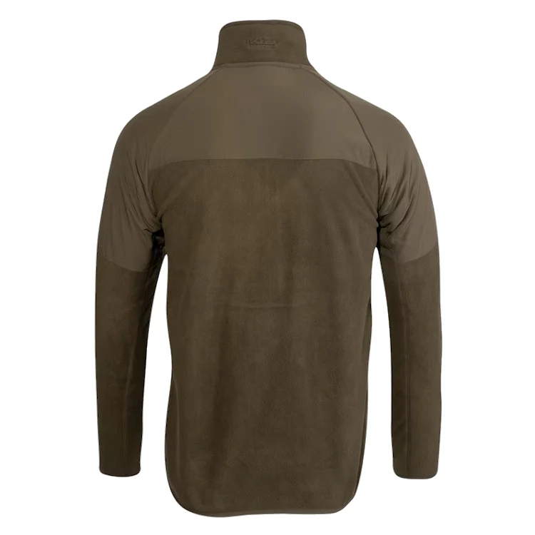 Jack Pyke Bleasdale Half Zip Fleece Top - Dark Olive - Image 2