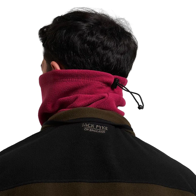 Jack Pyke Country Fleece Neck Gaiter - Roselle - Image 2