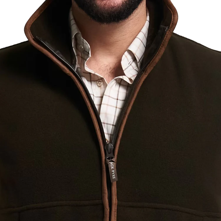 Jack Pyke Countryman Fleece Gilet - Dark Olive - Image 6