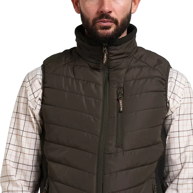 Jack Pyke Hybrid Gilet - Green - Image 5