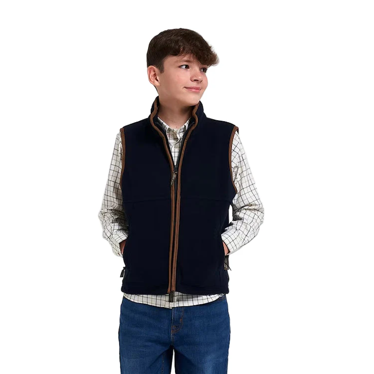 Jack Pyke Junior Countryman Fleece Gilet - Navy - Image 2