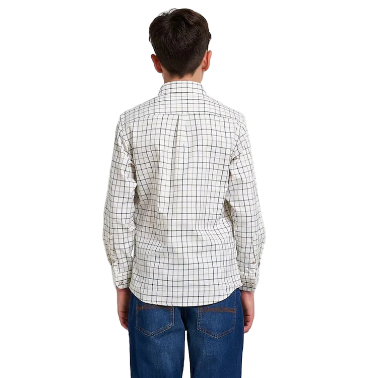 Jack Pyke Junior Countryman Shirt - Green Check - Image 2