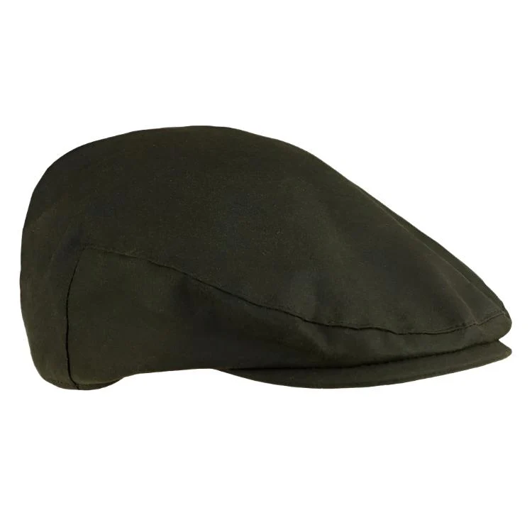 Jack Pyke Junior Wax Flat Cap - Green - Image 4