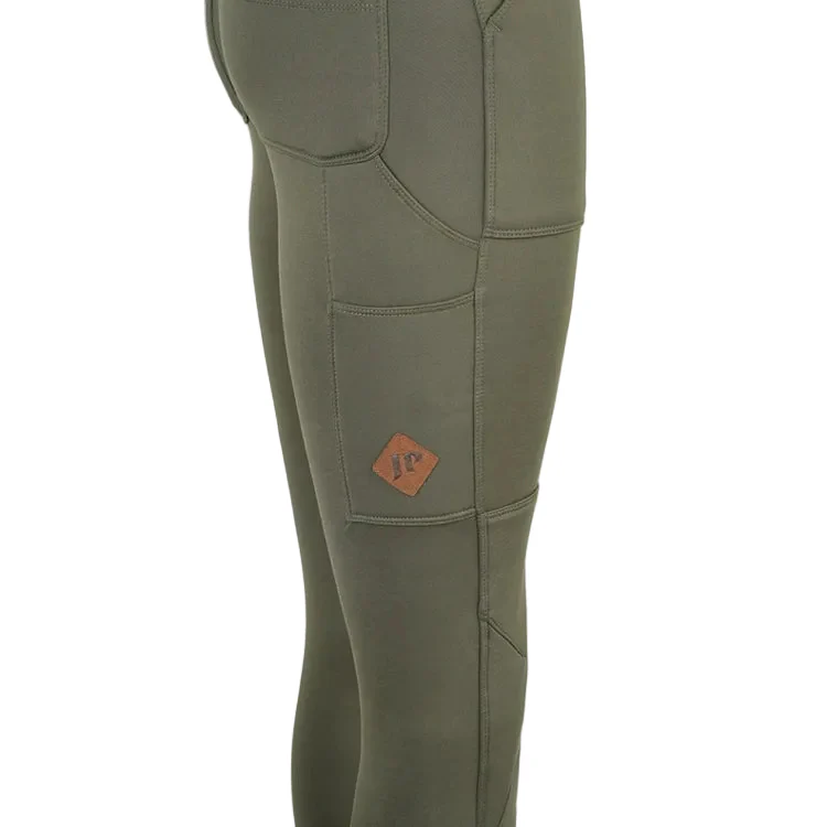 Jack Pyke Ladies Utility Leggings - Olive - Image 2
