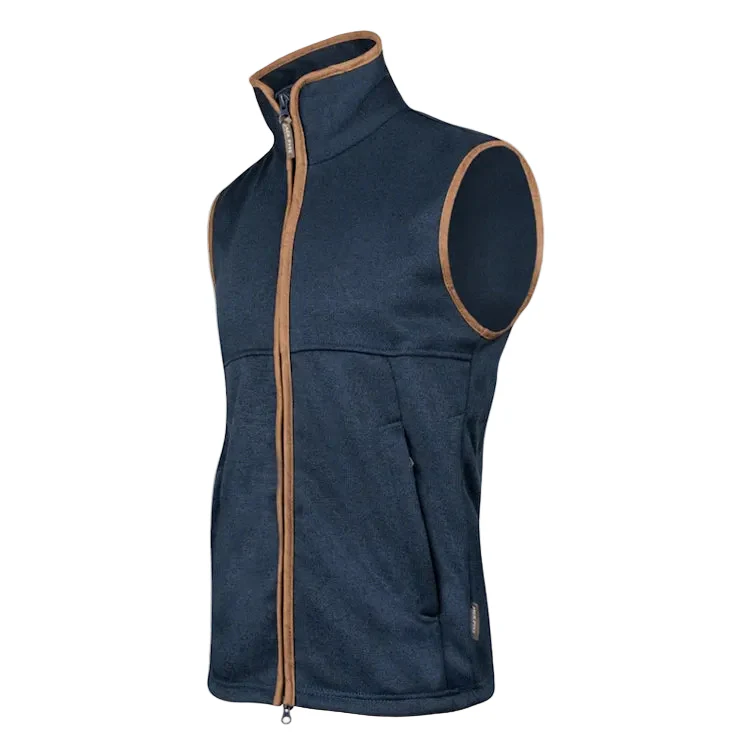 Jack Pyke Melange Fleece Gilet - Navy - Image 2