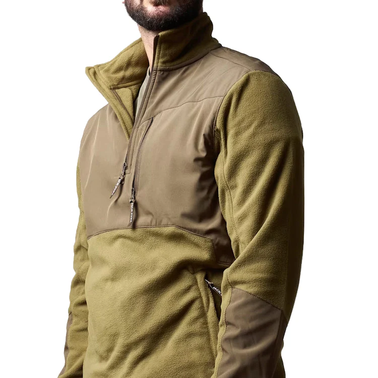 Jack Pyke Rannock Fleece Pullover - Dark Mustard - Image 5