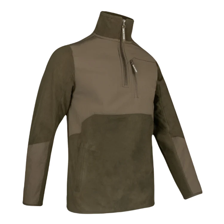 Jack Pyke Rannock Fleece Pullover - Dark Olive - Image 5