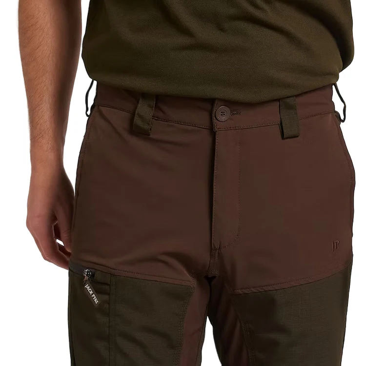 Jack Pyke Technical Hybrid Trousers - Green/Brown - Image 6