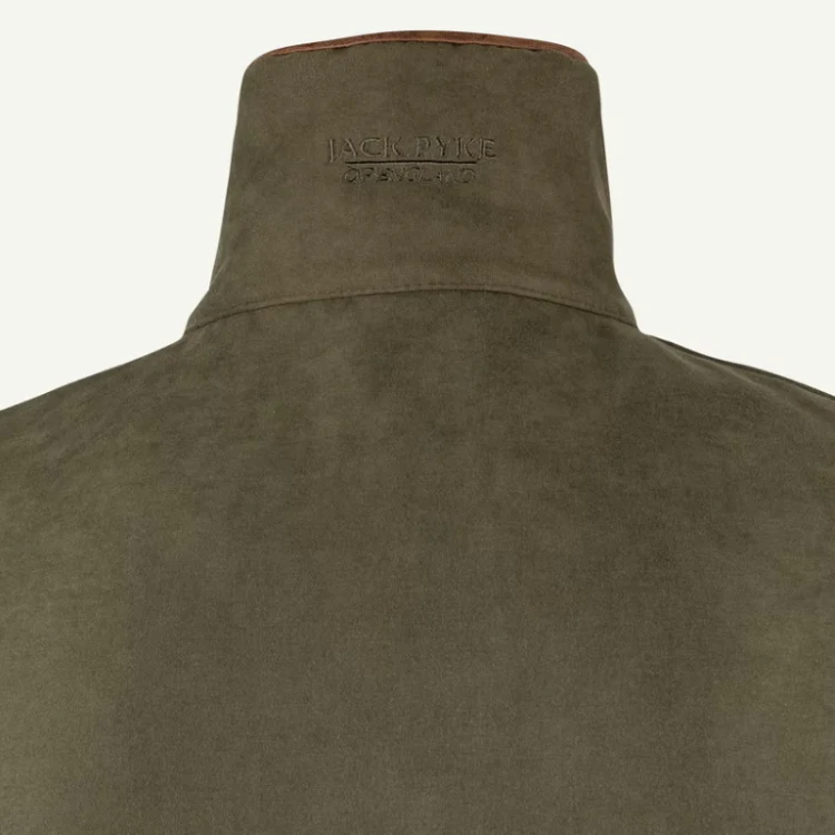 Jack Pyke Technical Moleskin Fleece Gilet - Dark Olive - Image 6