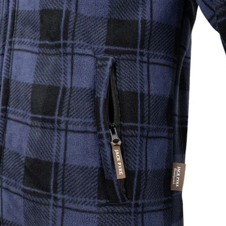 Jack Pyke Tundra Shirt - Navy Check - Image 6